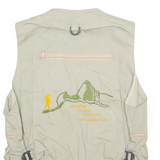 SETURAN Utility Mens Workwear Gilet Grey S