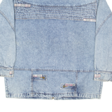 Mens Blanket Lined Denim Jacket Blue L