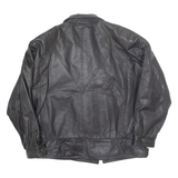 Womens Biker Coat Black Leather M