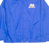 GEM SPORTSWEAR Mets Dream Week Mens Coach Jacket Blue Nylon USA L