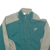 NIKE Mens Shell Jacket Green Nylon L