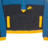 NIKE Cropped Womens Pullover Jacket Black Colourblock M