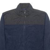 NAUTICA Mens Fleece Jacket Blue L