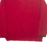 CHAPS RALPH LAUREN Mens Fleece Jacket Red L