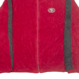 NFL San Francisco 49ers Mens Fleece Jacket Red USA L