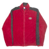 NFL San Francisco 49ers Mens Fleece Jacket Red USA L