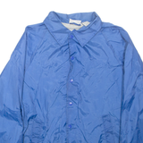 ATHLETECH Mens Coach Jacket Blue Nylon S