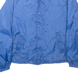 ATHLETECH Mens Coach Jacket Blue Nylon S