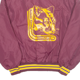 PLA-JAC Presbyterian College Mens Varsity Jacket Maroon Nylon USA XL