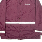 GEM SPORTSWEAR Womens Workwear Jacket Maroon Nylon L