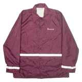 GEM SPORTSWEAR Womens Workwear Jacket Maroon Nylon L