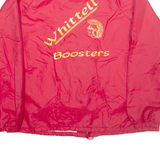 Whittell Warriors Mens Coach Jacket Red Nylon USA XL