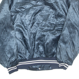 AUBURN San Jose Pal Mens Varsity Jacket Blue Nylon USA L