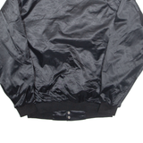 Lion Of Judah Mens Bomber Jacket Black Nylon XL