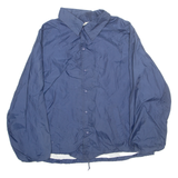 BOGSPORT Mens Coach Jacket Blue Nylon L
