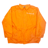 ARISTO JAC Lime Instructor Mens Coach Jacket Orange Nylon XL