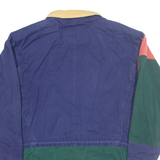 FRENCH Country EXPRESS Womens Coat Blue Colourblock S