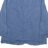 JOANNA Denim Womens Blazer Jacket Blue L