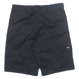 DICKIES Mens Workwear Shorts Black L W38