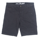 DICKIES FLEX Mens Workwear Shorts Black L W38