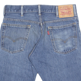 LEVI'S Cut Off 517 Mens Denim Shorts Blue M W31