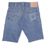 LEVI'S Cut Off 517 Mens Denim Shorts Blue M W31