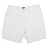 NAUTICA Mens Chino Shorts Cream XL W38