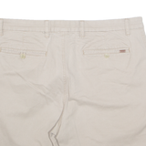 CHAPS Stretch Mens Chino Shorts Beige XL W38