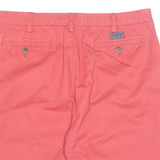 NAUTICA Mens Chino Shorts Red 90s L W36
