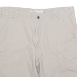 CARHARTT Carpenter Mens Workwear Shorts Beige XL W38