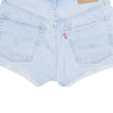 LEVI'S Cut Off 501 Premium E Womens Denim Shorts Blue S W27