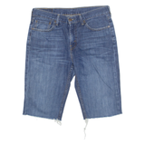 LEVI'S Cut Off 514 Mens Denim Shorts Blue M W32