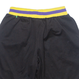 NBA LA LAKERS 'JAMES Mens Sports Shorts Black Relaxed S W26