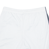 NIKE Mens Sports Shorts White Relaxed L W36