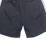 ADIDAS Mens Sports Shorts Black Relaxed XL W32
