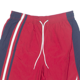 NAUTICA Mesh Lined Mens Swimming Shorts Red Relaxed M W30