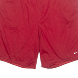 NIKE Mens Sports Shorts Red Relaxed XL W36