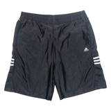 ADIDAS Mens Sports Shorts Black Relaxed L W32