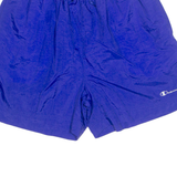 CHAMPION Womens Sports Shorts Blue Relaxed L W26