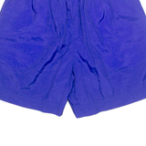 CHAMPION Womens Sports Shorts Blue Relaxed L W26