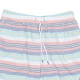 NAUTICA Mens Swimming Shorts Pink Relaxed Striped M W30