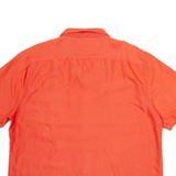 BATWICK BAY Mens Hawaiian Shirt Red Crazy Pattern 2XL