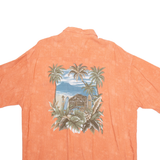 CAMPIA MODA Mens Hawaiian Shirt Pink Crazy Pattern XL