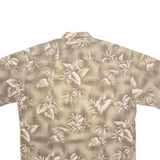 BATIK BAY Mens Hawaiian Shirt Green Floral L