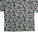 CAMPIA MODA Mens Hawaiian Shirt Black Crazy Pattern XL