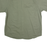 WRANGLER Mens Plain Shirt Green 90s XL