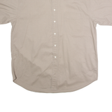 CROFT & BARROW Mens Plain Shirt Grey 90s L
