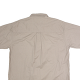 CROFT & BARROW Mens Plain Shirt Grey 90s L