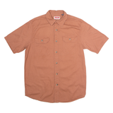 WRANGLER Mens Plain Shirt Orange S