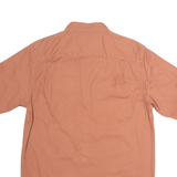WRANGLER Mens Plain Shirt Orange S